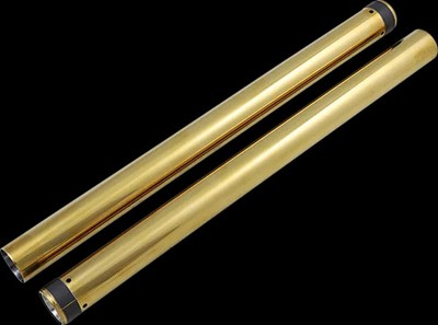 Pro One Gold 49mm Fork Tube D 24.875in L Harley Road Glide Custom CVO 18-19