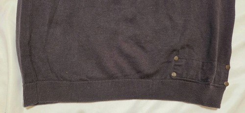 Suéter Pullover Henley Tejido Crudo G Star Para Hombre Talla M Gris Mangas Largas - Imagen 24 de 24