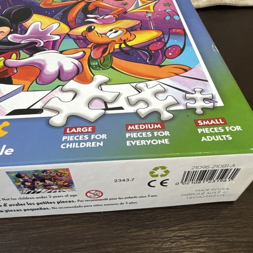 Disney 400 Piezas Together Time Puzzle Mickey Mouse Minnie Goofy Pluto ¡COMPLETO!! - Imagen 3 de 7