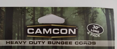 Camcon CACN 71080 Heavy Duty Bungee Cords- 30 in. - 4 pack- Tan - Picture 2 of 2