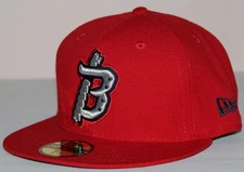 BINGHAMTON RUMBLE PONIES NEW ERA 59FIFTY Hat Cap Sz 7 1/4 OFFICIAL ON-FIELD *1J
