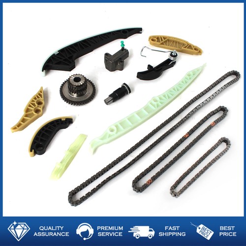 13x Timing Chain Kit Fit For VW Jetta Golf MK5 MK6 Passat Audi A4 EA888 1.8 2.0T - Picture 1 of 10