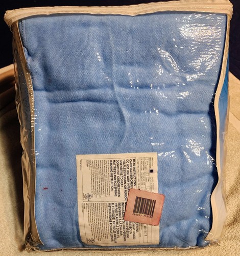 Biddeford Brand - Twin Sized - Energy Efficient - Heated Microplush Blanket*NEW* - Picture 10 of 10