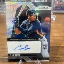 2025 Panini Prizm Baseball Cam Smith Prospect Signatures Pulsar /199 PS-CS