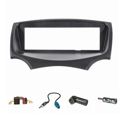 Radioblende Set passend für Ford KA RU8 ab 2009 Autoradio Einbaurahmen Halterung