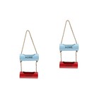 Set of 2 Wand Pflanzgefäß Wandhänge Blumentopf Übertopf Zum Aufhängen Der