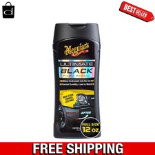 Meguiar's Ultimate Black Plastic Restorer - Enhance Faded Trim with...