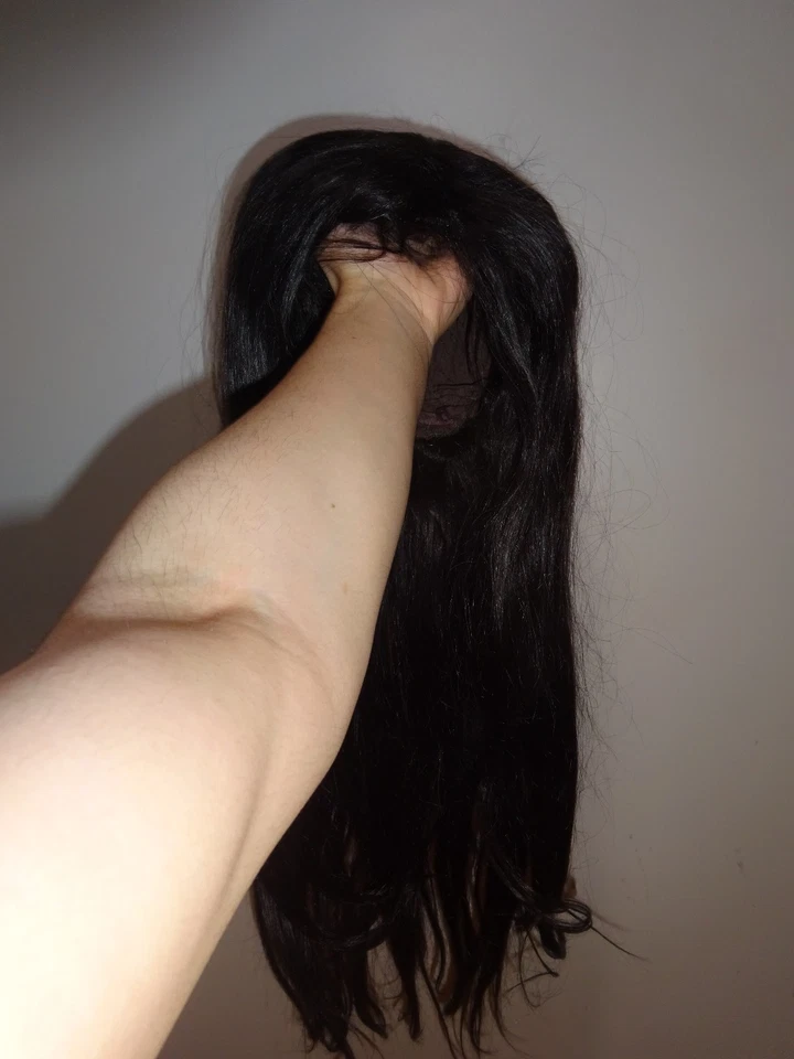 Peluca de cabello 100 % humano - nueva/nunca usada Foto 4 de 4