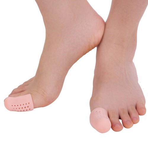 Juego de 10 piezas de tubo de gel de silicona vendaje para manos protector para dedos alivio del dolor - Imagen 4 de 10