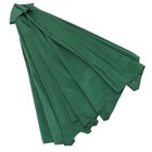 2.7 M 6 Rib Patio Umbrella Cloth Replacement Green Polyester Outdoor Canopy