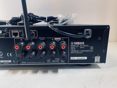 Yamaha RX-S601 4K UHD HDCP 2.2 DAB+ Bluetooth MusicCast 5.1 AV Receiver - Bild 7 von 8