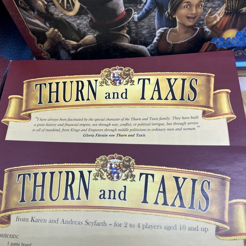 Thurn and Taxis Board Game - 100% Complete With Power & Glory Expansion - Picture 6 of 18