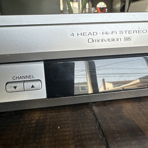 Panasonic VCR PV-V4525S 4 Head OmniVision HiFi VHS NO Remote Tested & Works - Picture 4 of 11