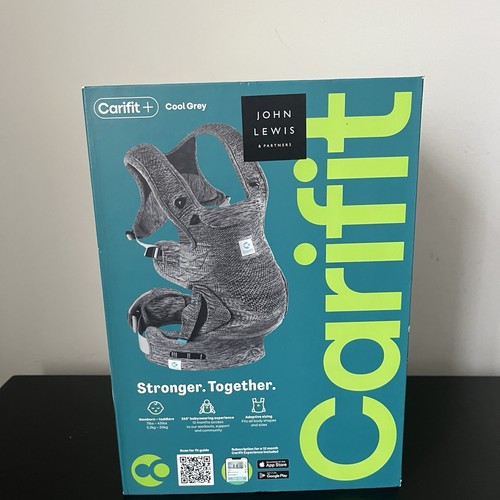Carifit+ Baby Carrier - Cool Grey - John Lewis - Picture 2 of 5