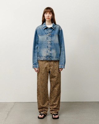 J*様 STUSSY TRUCKER JACKET DENIM Stussy Zip Work Denim City Link Jacket One Wash Men's - SS24