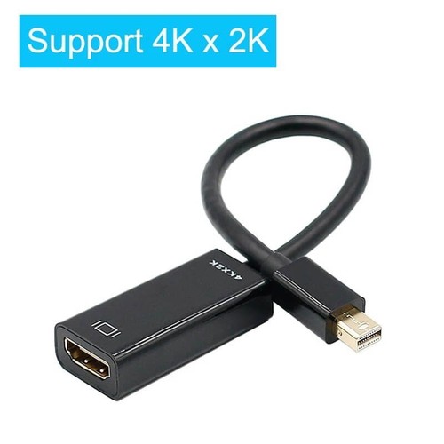Mini DisplayPort auf HDMI-kompatibel Adapter 4K UHD für MacBook Surface ThinkPad - Bild 3 von 9