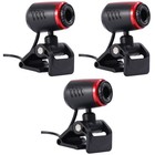 3 stücke 1,3 Computerkamera USB-Lademikrofon Praktische PC-Kamera Flexible