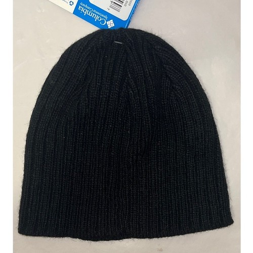 Columbia Whirlibird Il Unisex Beanie Hat - Black - One Size - NEW - Picture 3 of 7