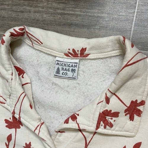 Michigan Rag Co Damen Vintage Herbst Herbst Blumenmuster Sweatshirt XL - Bild 4 von 7