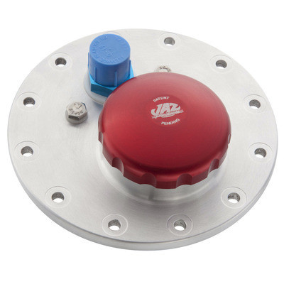 JAZ 2-1/2 Fuel Plate w/Billet Twist Cap 12-Bolt 391-452-06 JAZ 2-1/2 Fuel Plate w/Billet Twist Cap 12-Bolt 391-452-06