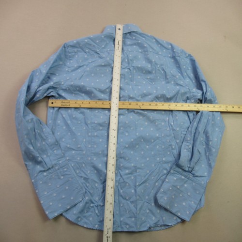 Robert Graham Shirt Mens 43 Long Sleeve Button Front Casual Outdoors Blue - Picture 6 of 10