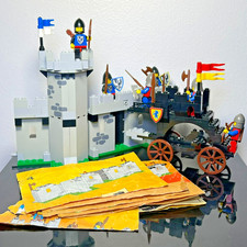 LEGO 6062: Battering Ram - Black Falcons Castle [1987] 100% Complete + PDF Manua