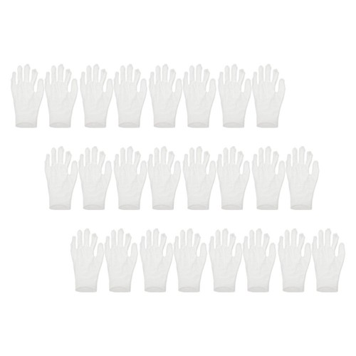 12 Pairs Moisturizing Overnight Gloves Working Cotton Gloves for Dry Hands = - Picture 10 of 11