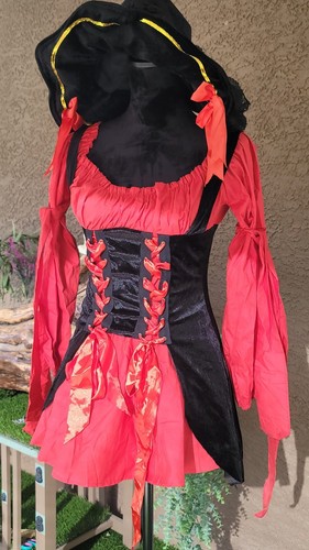 Vintage Pirate Wench - Estimated Size S - Ready for Adventure! 🏴☠️Dress - Picture 15 of 15