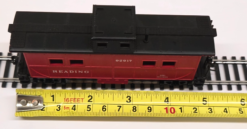 HO Train Mantua Heavies Reading Caboose #92917 - LNC - Picture 6 of 6