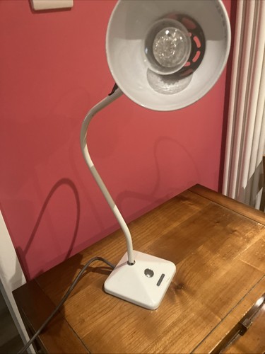 Original Genuine Anglepoise 1227 Mini Desk Light In Linen White. PAT Tested. - Picture 6 of 12