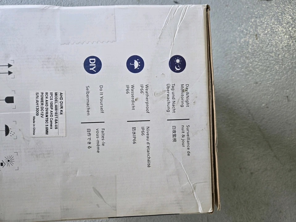 smonet security camera system and cable - Image 3 of 4