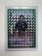 2025 Topps Chrome UFC Amanda Nunes Octagon Legends Auto Geometric Green /99