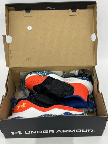 Under Armour PS Zone BB 2 Big Kids # 3Y Basketballschuh rot schwarz leicht Nu - Bild 9 von 15