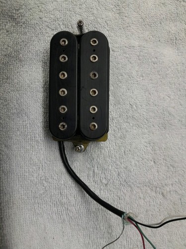 DiMarzio DP153 FRED Brücke Humbucker Tonabnehmer schwarz F-Abstand - Bild 5 von 6