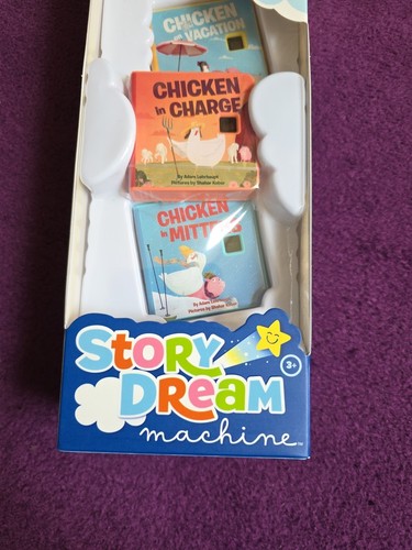 NIP Little Tikes Story Dream Machine Cluck Cluck Collection 3 Story Cartridges - Picture 9 of 9