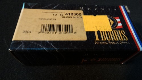 Burris TU-52 Zielfernrohr Mount Base 410300 schwarz glänzend für Winchester 52