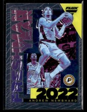 2022-23 Panini Flux #14 Andrew Nembhard Freshman Year Card Indiana Pacers