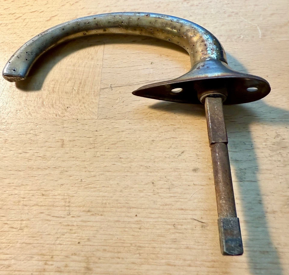 Manija de puerta exterior Plymouth 1937 37 camiones Plyo Ply Rod Mopar circa 30s Foto 4 de 4