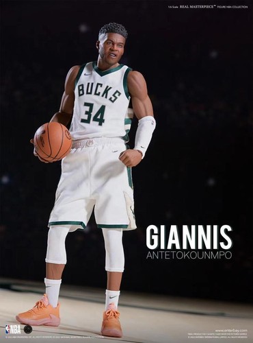 ENTERBAY Real Masterpiece RM-1088 Giannis Antetokounmpo Actionfigur - Bild 6 von 11