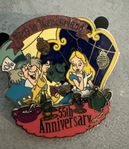 Disney Alice in Wonderland 55th Anniversary Limited Edition Pin From 2006 - Picture 5 of 5