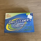NEW Dry Cleaner's Secret 6 Sheets Bagless Formula Discontinued Rare NIB
