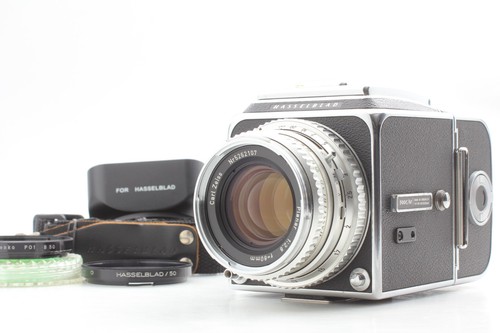 [CASI COMO NUEVO con Capucha] Hasselblad 500CM C/M Cuerpo C 80mm F2.8 Lente A12 II Trasera JAPÓN - Imagen 3 de 23