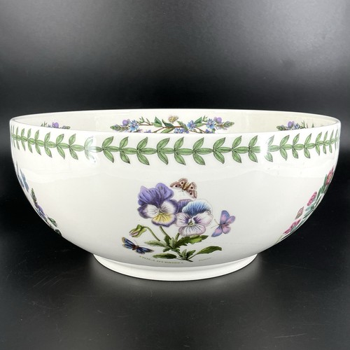 Portmeirion Botanic Garden Bowl Mixing Serving Salad Rhododendrum Floral 10.75” - Picture 4 of 9