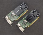 2x Nvidia Quadro K620 2GB GDDR3 DisplayPort DVI PCIe x16 Grafikkarte