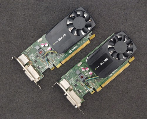 2x Nvidia Quadro K620 2GB GDDR3 DisplayPort DVI PCIe x16 Graphics Video Card - Picture 1 of 3