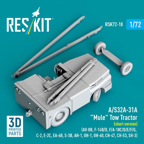 ResKit RSK72-0010 1/72 A/S-32A-31A Maultierschlepper Kurzversion Bodenfahrzeug - Bild 3 von 3