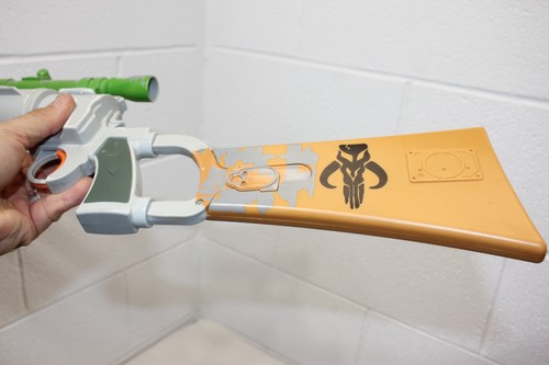 2009 Hasbro Star Wars Boba Fett Blaster Lights & Sounds BOTH Work! Mandalorian - Picture 3 of 10