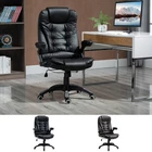 Vinsetto High Back Home Office Chair Swivel PU Leather Desk Armchair