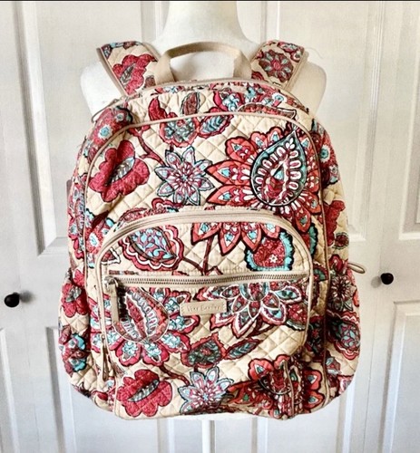 Vera Bradley bag desert floral campus backpack woman school/collage