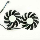 Do ASUS GTX1060 1050ti 1050 Wentylator chłodzący FD7010H12S 4pin 4-przewodowy wentylator lewy + prawy